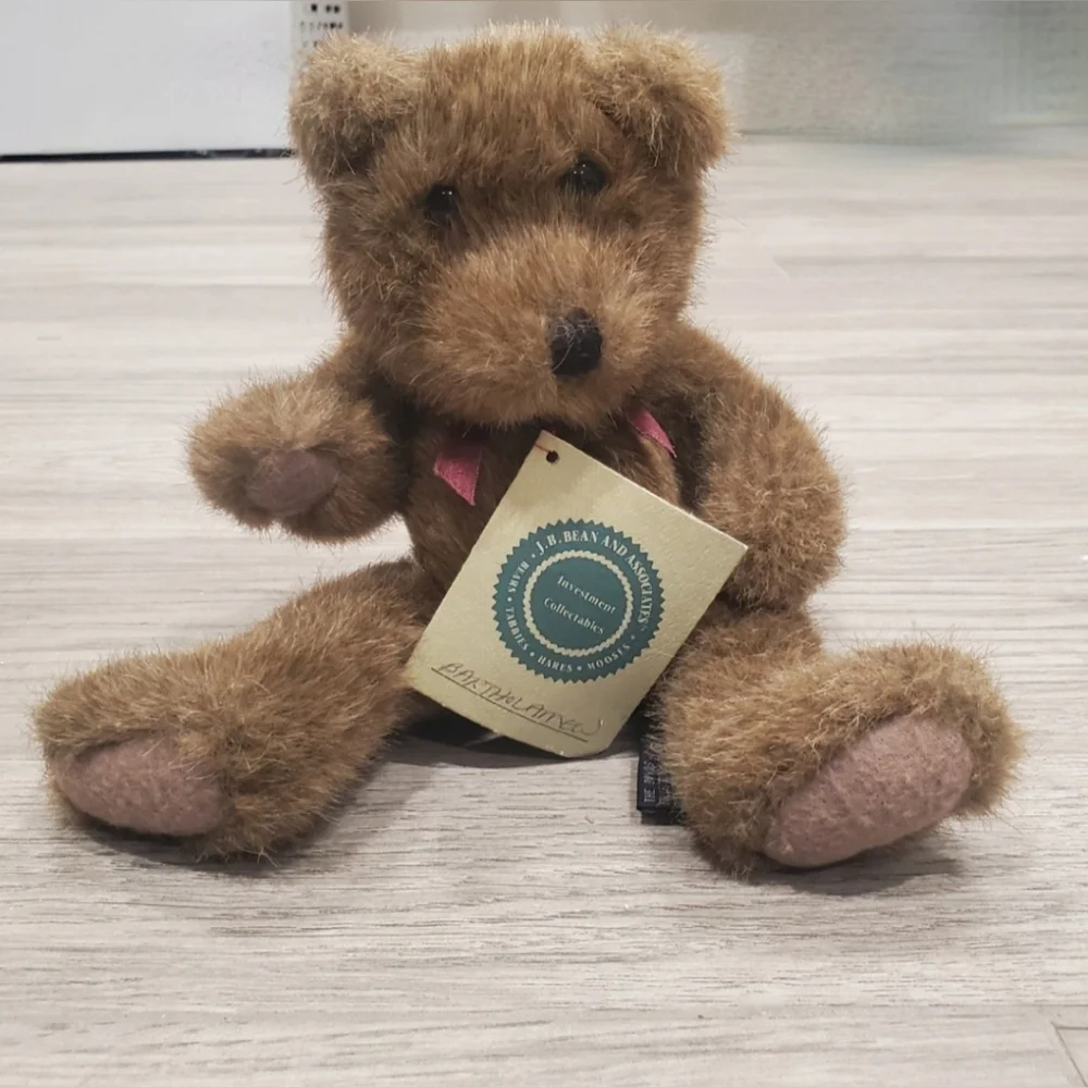 Boyds Bears Vintage Teddy Bear J. B. Bean & Associates Retired Soft Plush